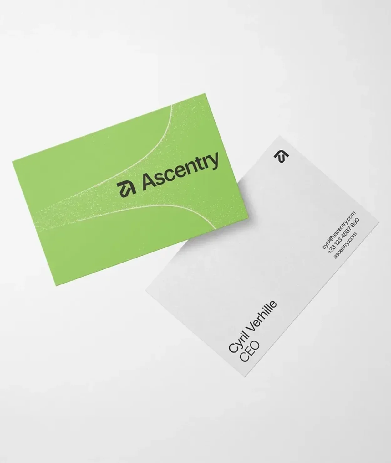85x55 mm Business Card Mockups