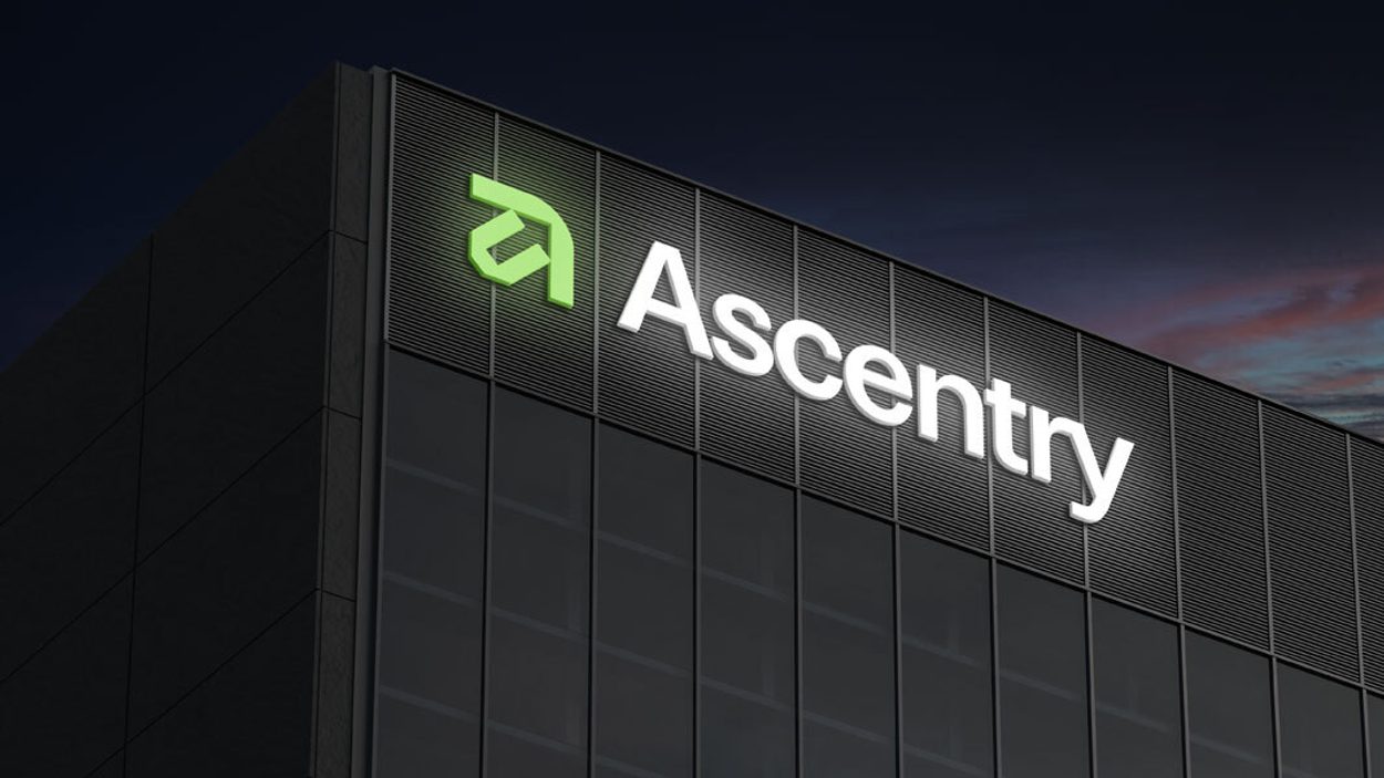 Building Sign Mockup night